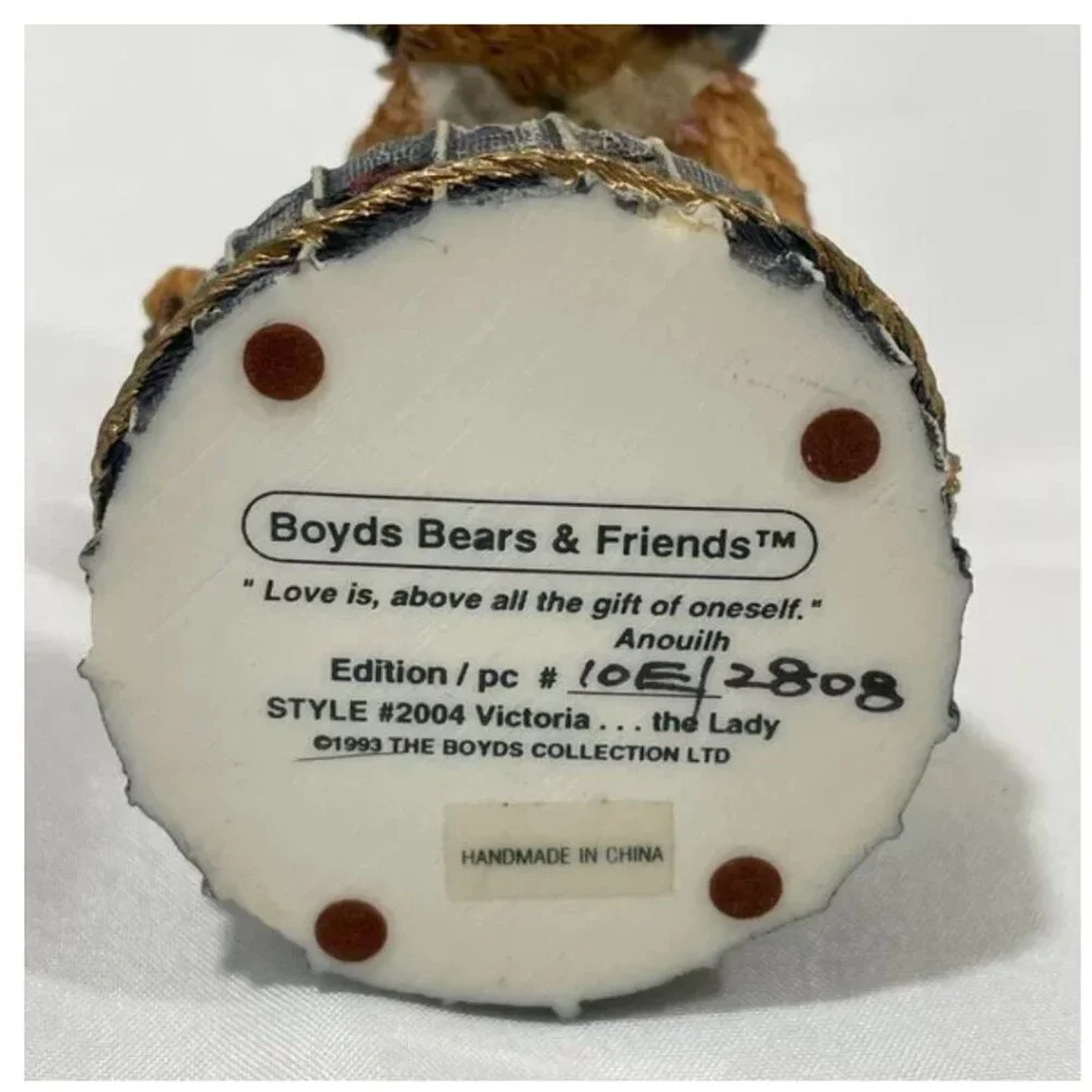 BOYDS BEARS Vintage Collectible Bears Resin Figurines SET of 4
